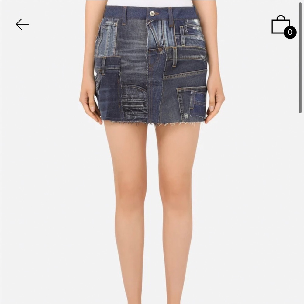Dolce & Gabbana Skirt denim skirt I only wore once to a event DONT need it